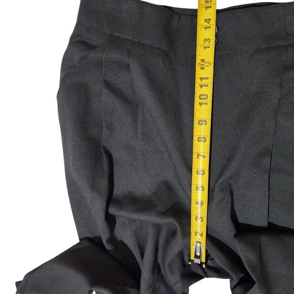 Casablanca Dress Pants Size 16 Black Pleated With Pockets Made In USA - Picture 7 of 16